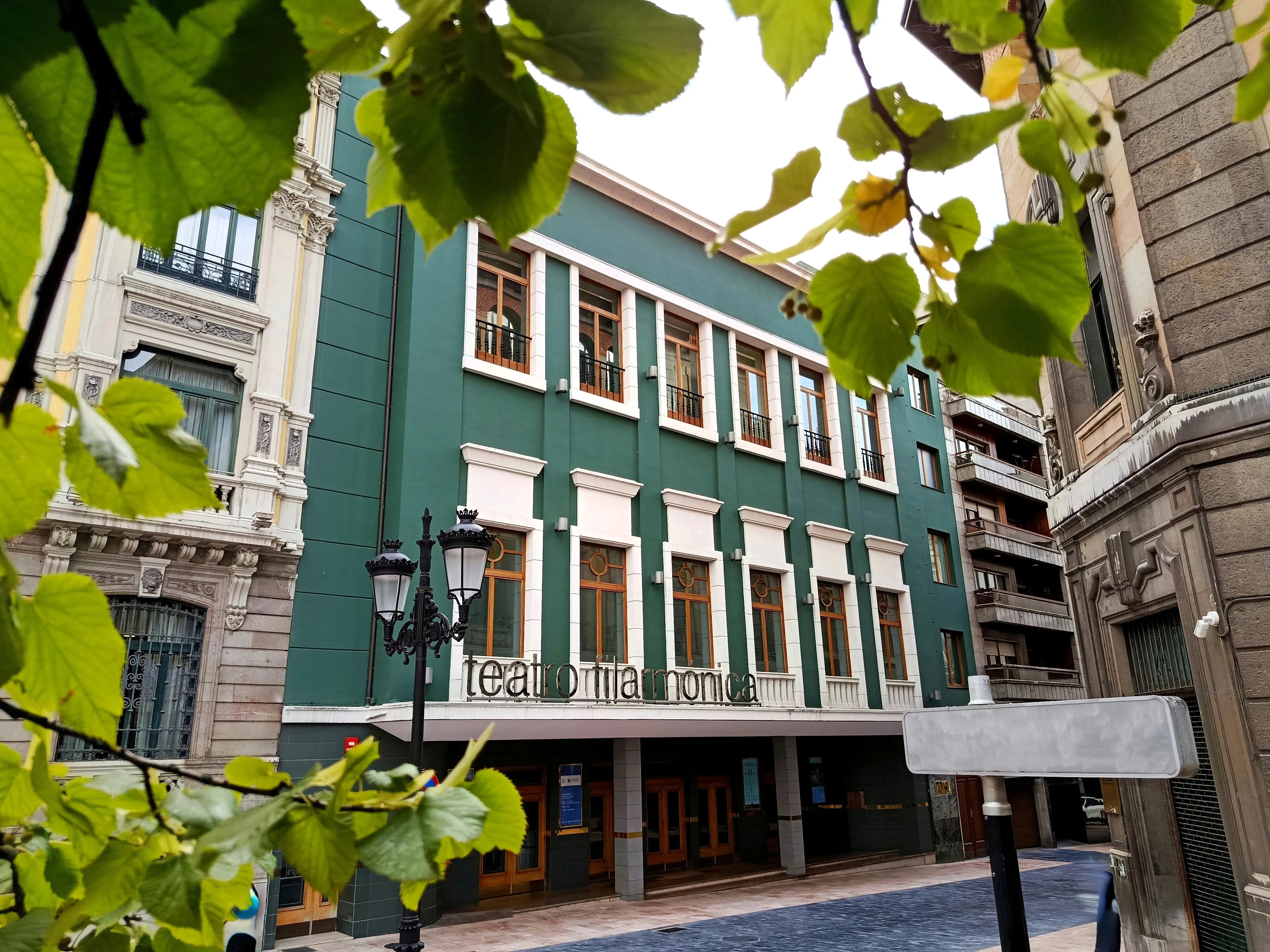 Fachada exterior del Teatro Filarmónica